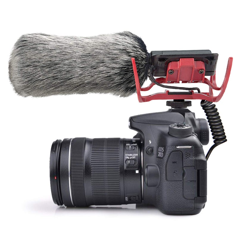 SUNMON Windscreen Muff and Foam for Rode VideoMic, NTG2, NTG1 and WSVM Microphone, Indoor Outdoor Microphone Windshield (2 PACK) - Image 4